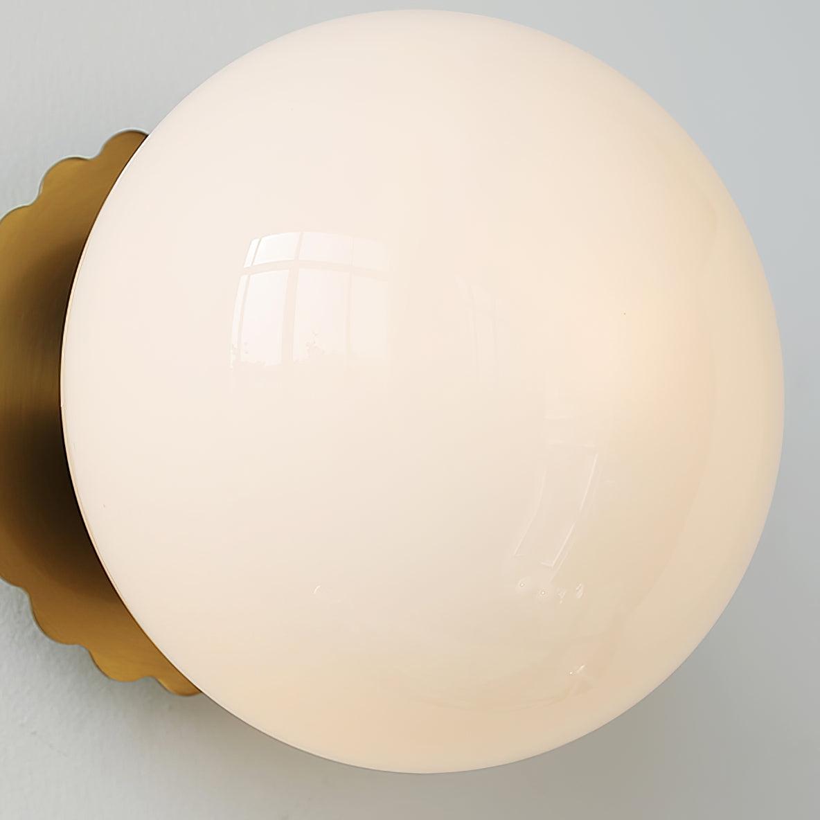 Stefan lampada da parete moderna minimalista in vetro