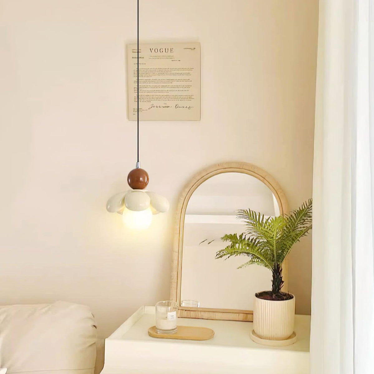 Blossi lampada a sospensione con design floreale