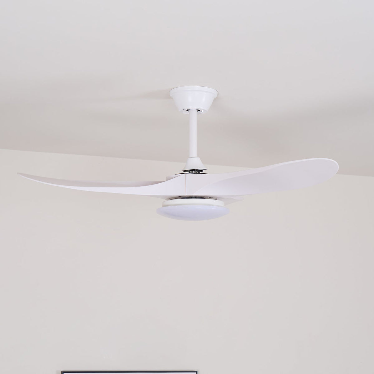 Oriken Ventilatore da soffitto con luce minimalista