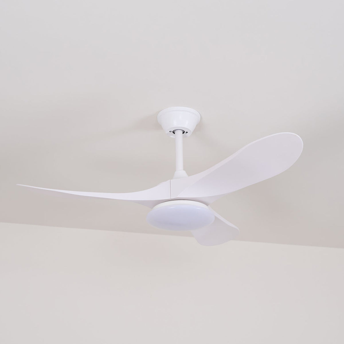 Oriken Ventilatore da soffitto con luce minimalista