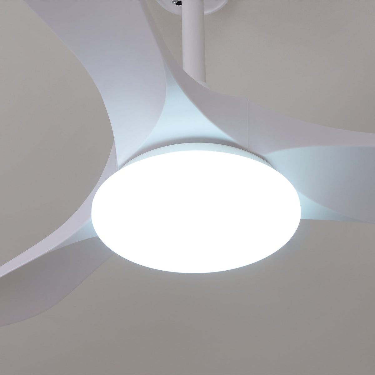 Oriken Ventilatore da soffitto con luce minimalista