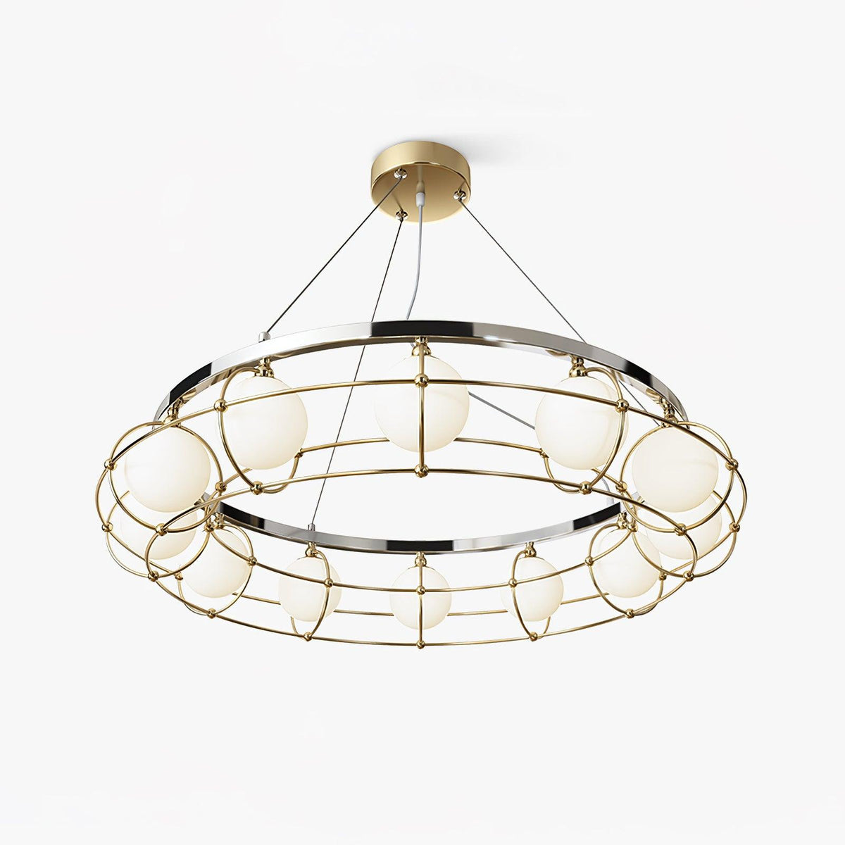 Velinissa lampadario in vetro moderno