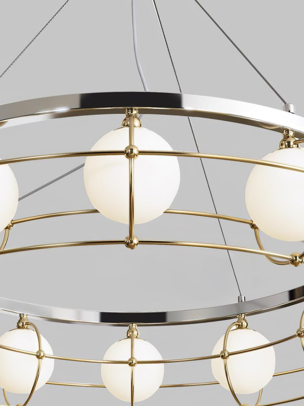 Velinissa lampadario in vetro moderno