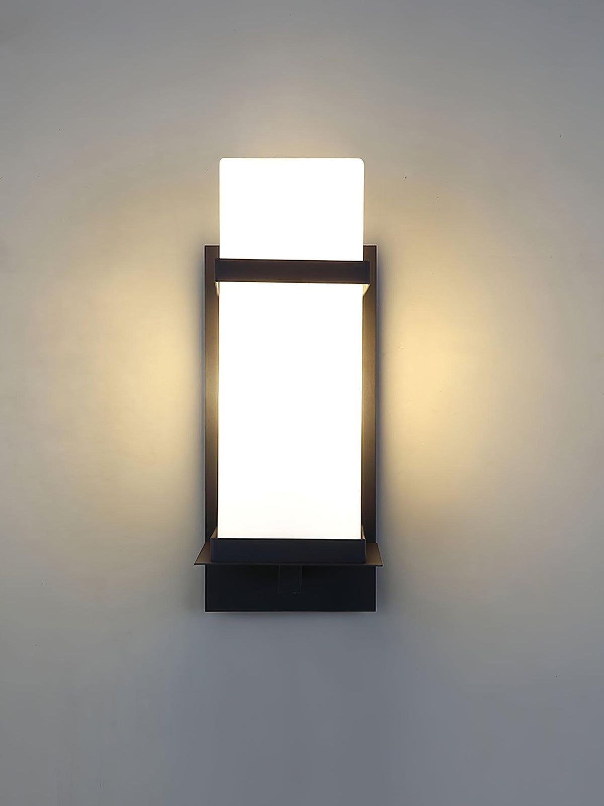 Dula lampada da parete per esterni in vetro artistico nordico