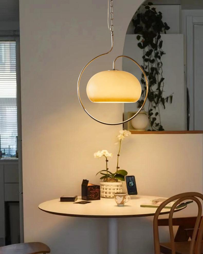 Medieval Premium Nordic Art Swag lampada a sospensione in vetro