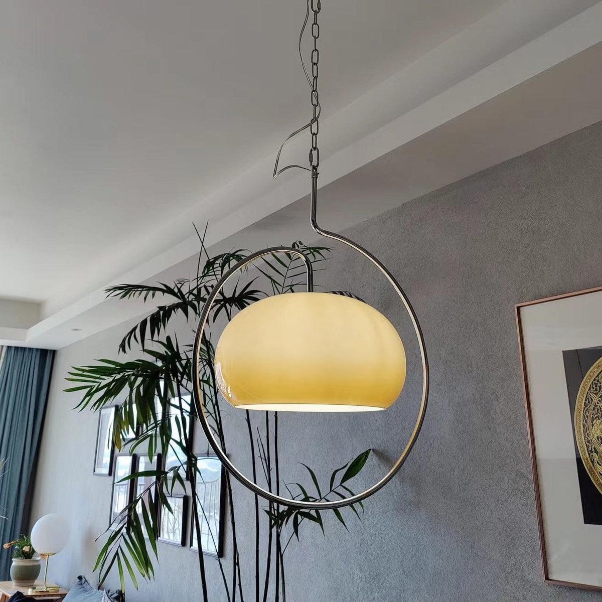 Medieval Premium Nordic Art Swag lampada a sospensione in vetro