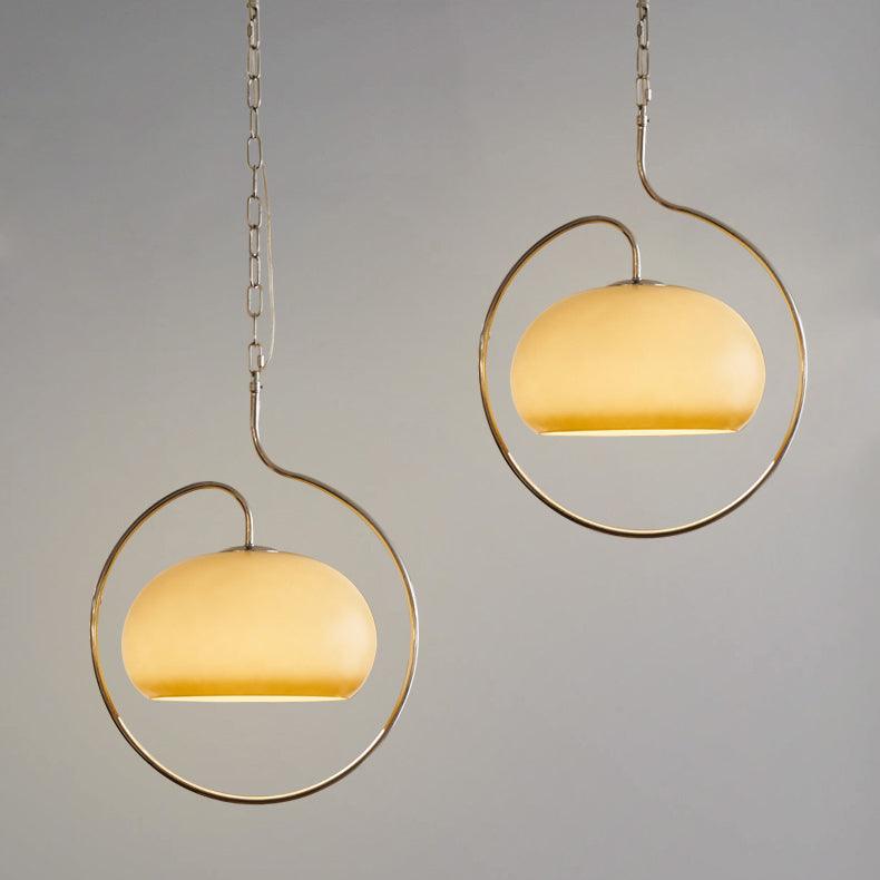 Medieval Premium Nordic Art Swag lampada a sospensione in vetro