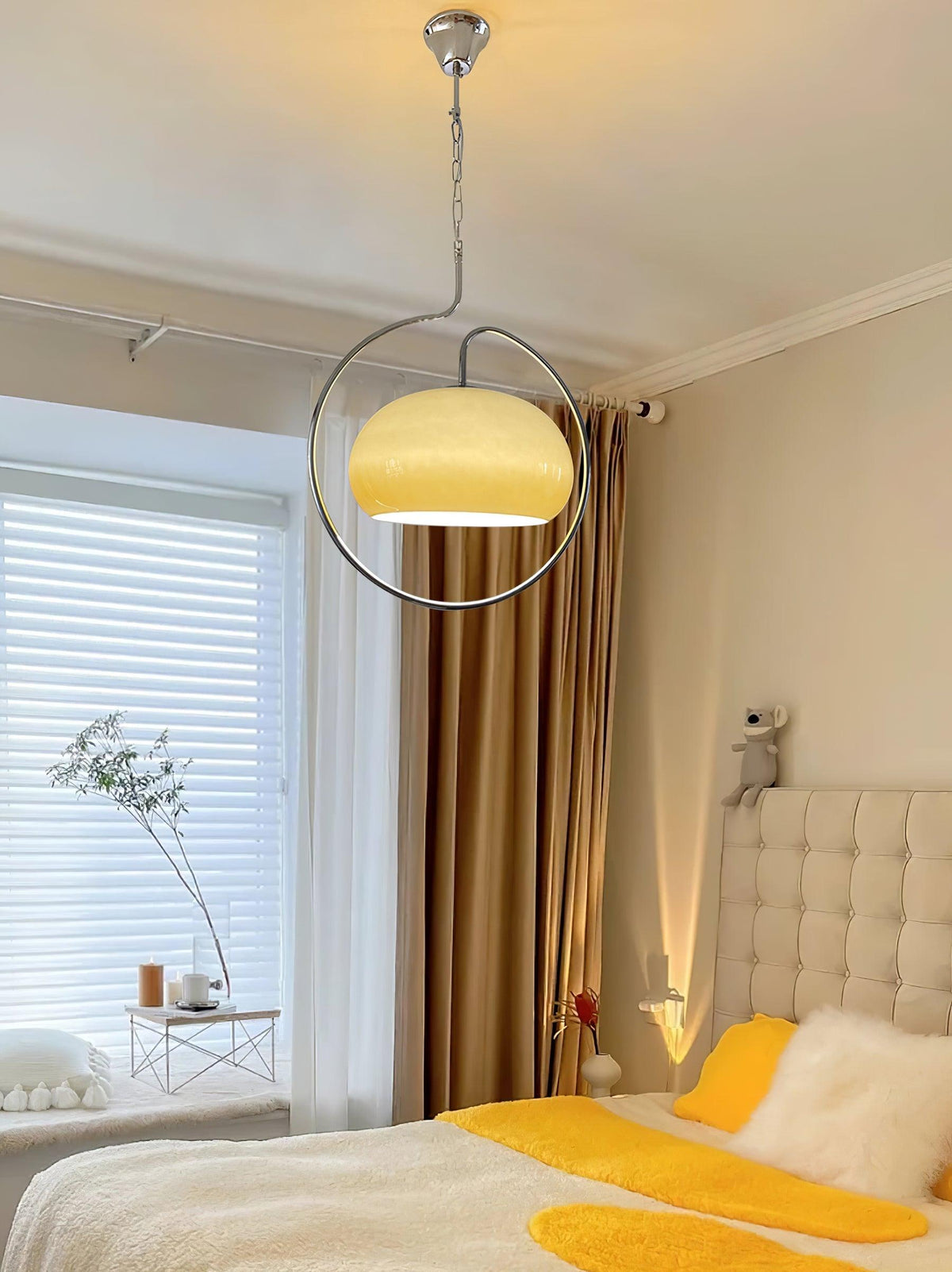 Medieval Premium Nordic Art Swag lampada a sospensione in vetro