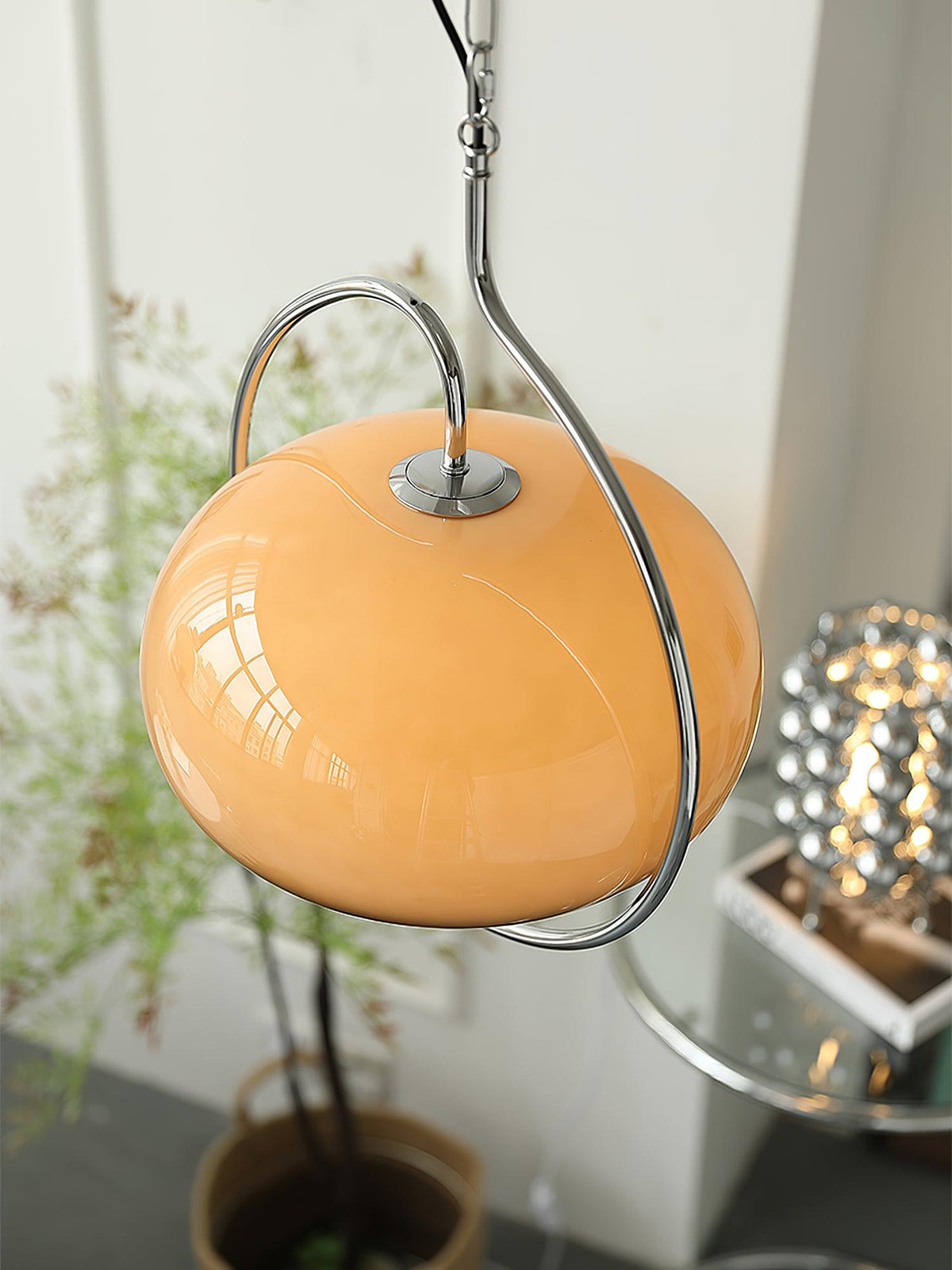 Medieval Premium Nordic Art Swag lampada a sospensione in vetro
