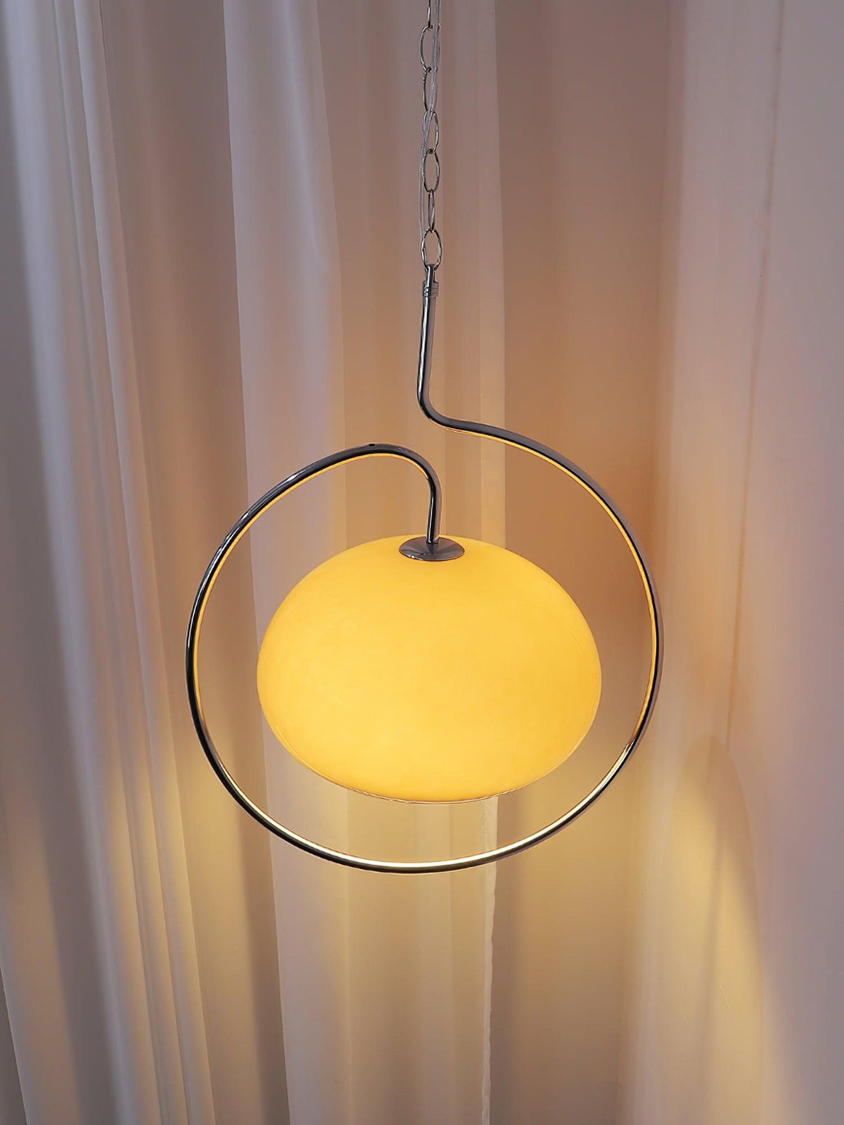 Medieval Premium Nordic Art Swag lampada a sospensione in vetro