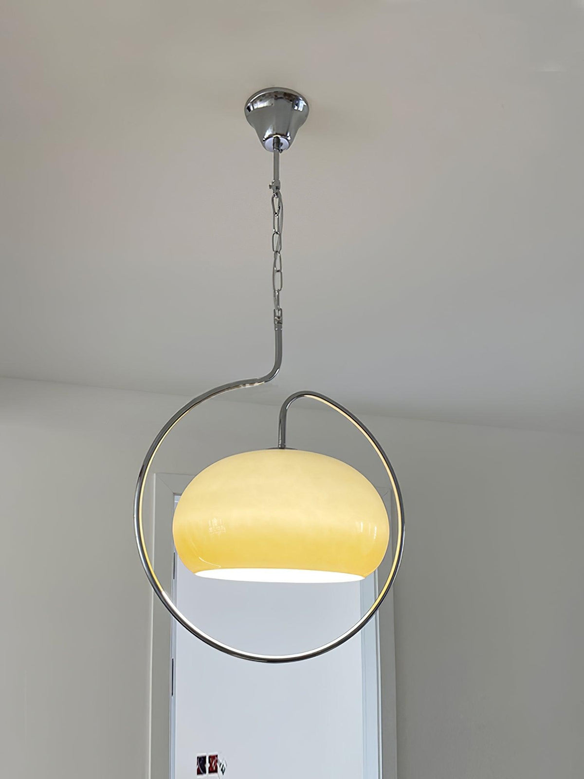 Medieval Premium Nordic Art Swag lampada a sospensione in vetro