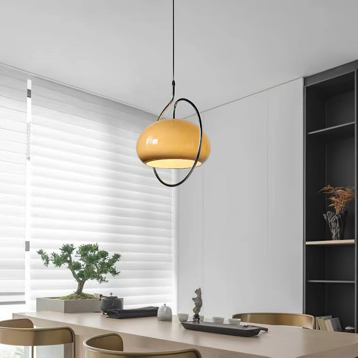 Medieval Premium Nordic Art Swag lampada a sospensione in vetro