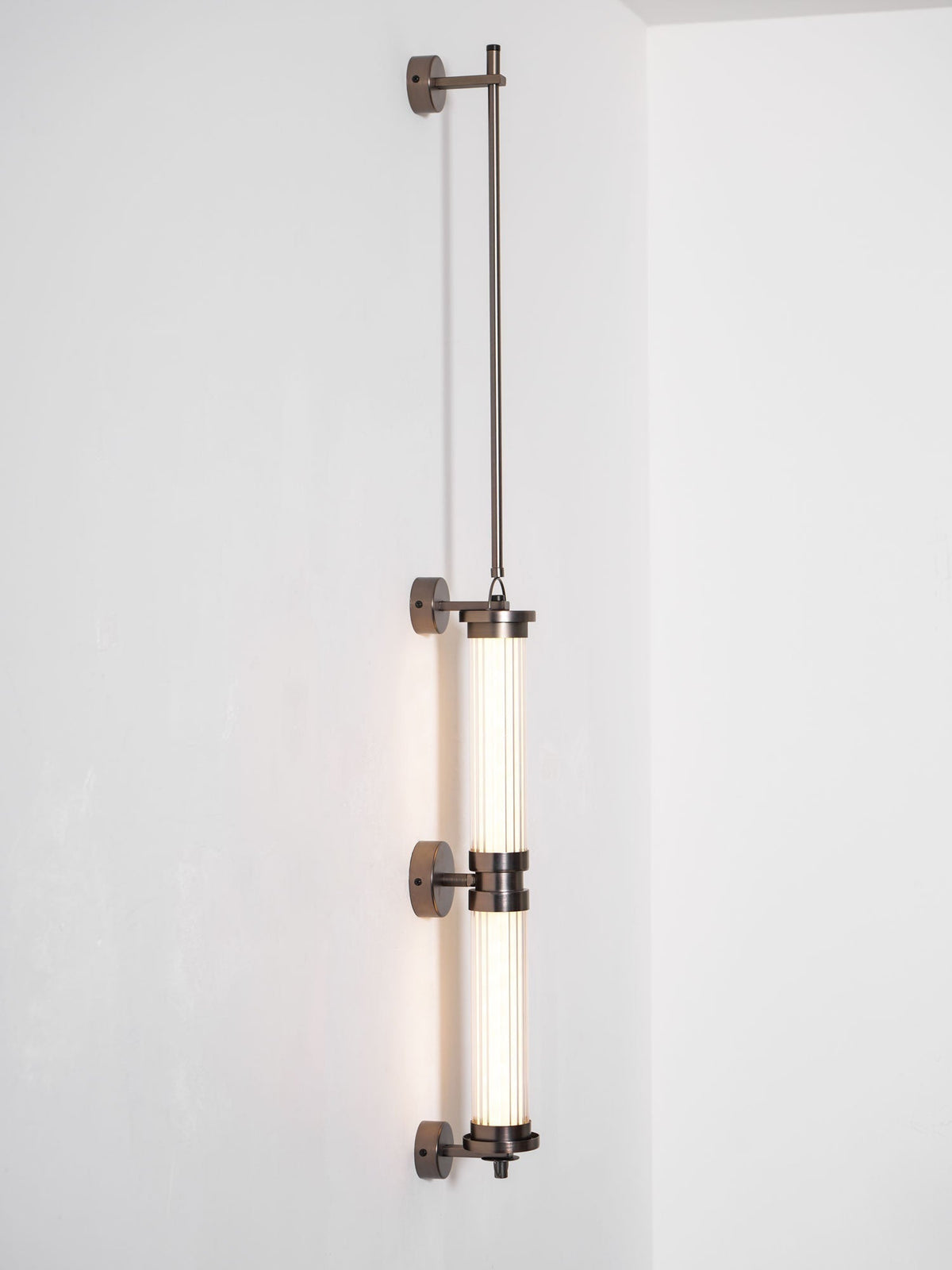 Eirirella applique in vetro verticale stile nordico