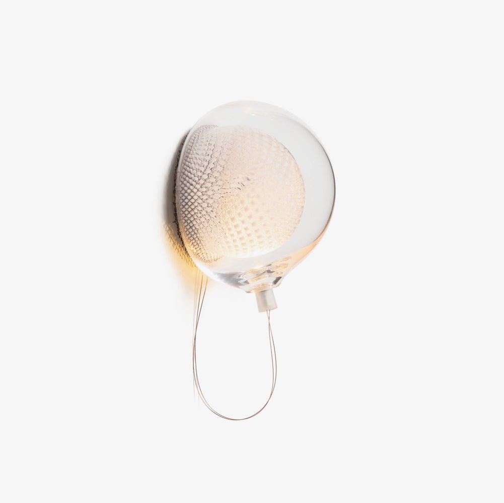 Sostor lampada da parete Premium in vetro Art Nordico e metallo
