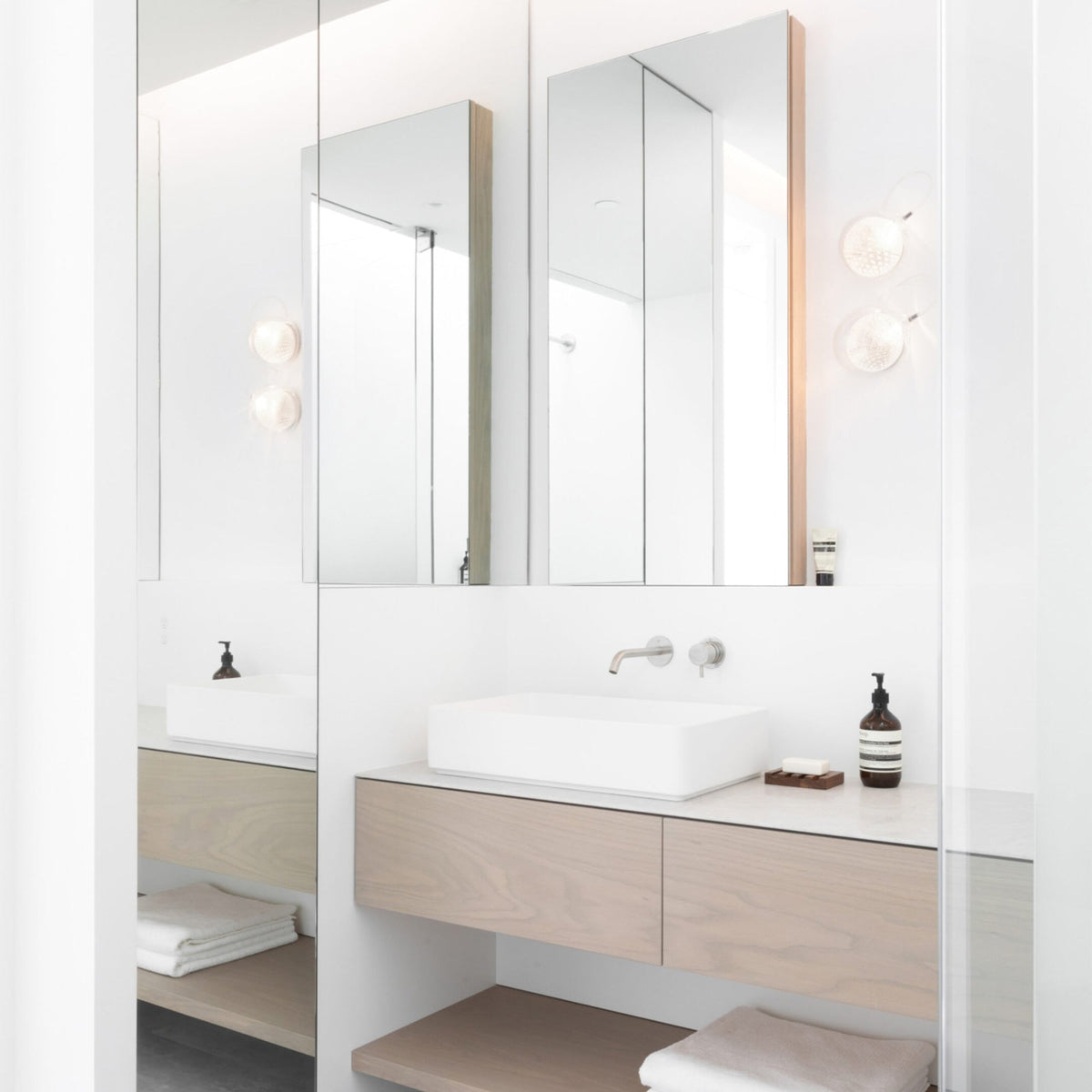 Sostor lampada da parete Premium in vetro Art Nordico e metallo