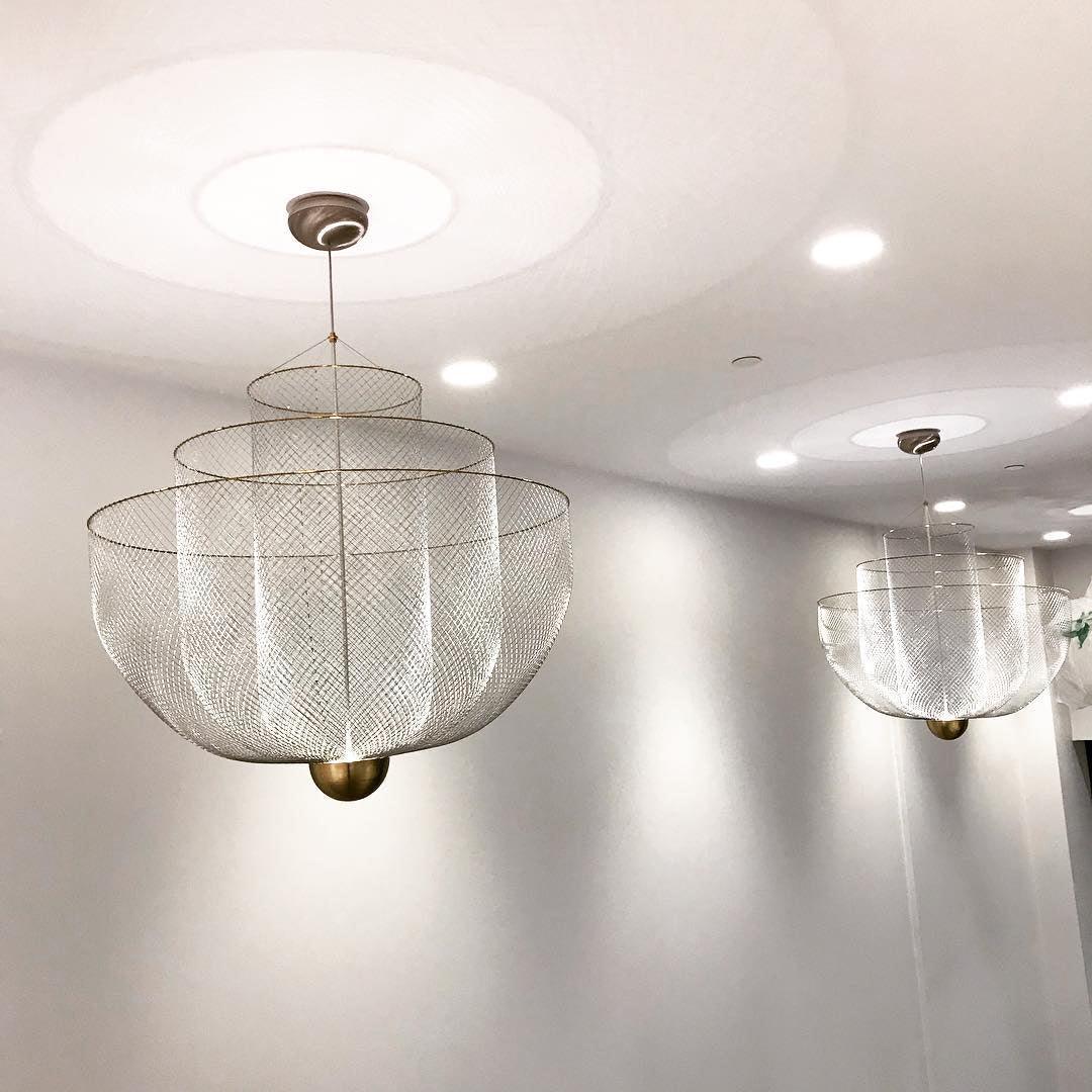 Terielissa lampadario Meshmatics Radiant Wirework