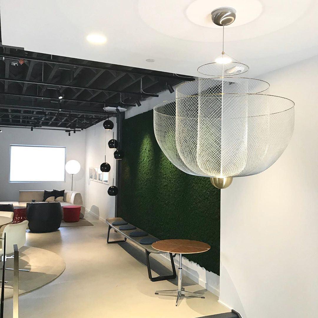 Terielissa lampadario Meshmatics Radiant Wirework