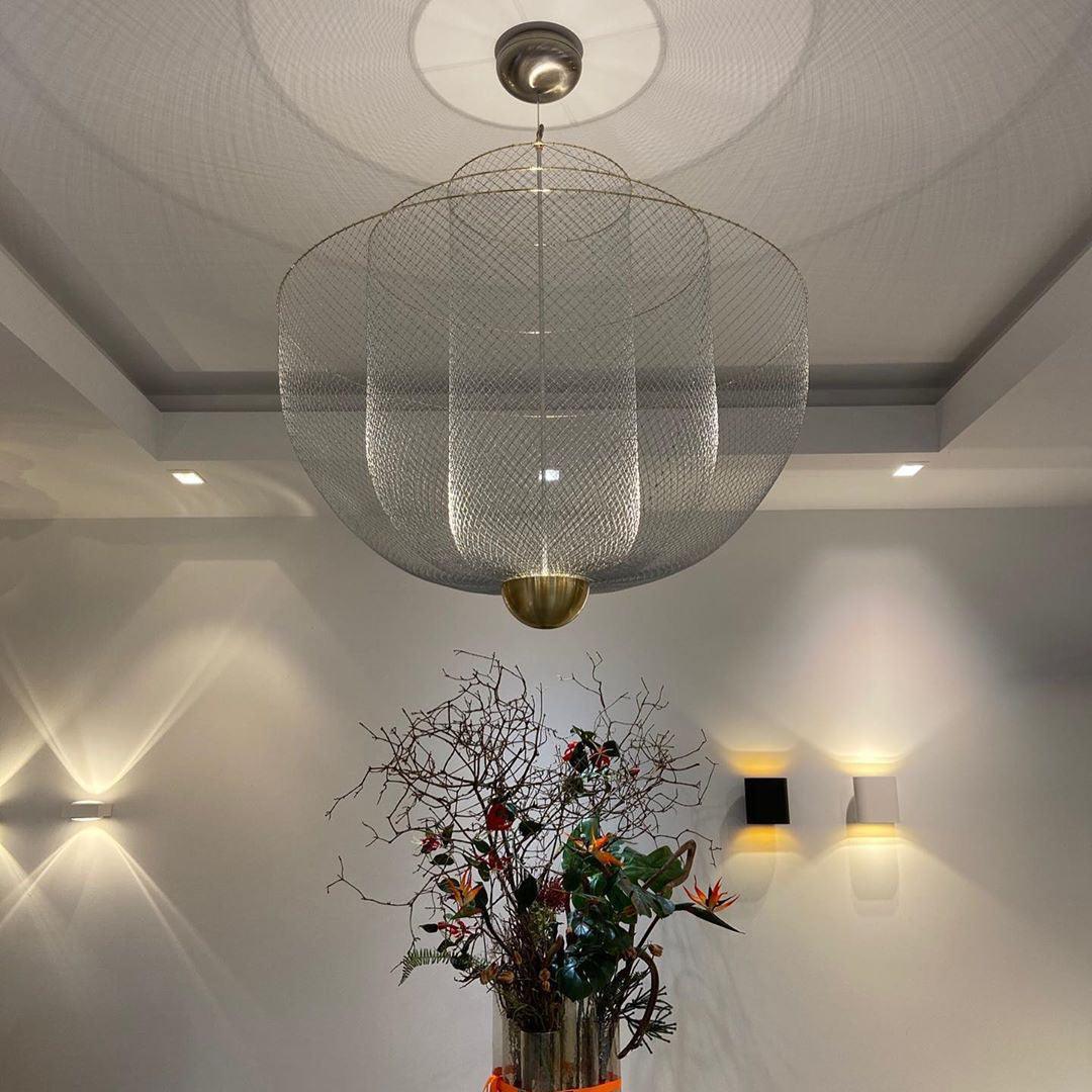 Terielissa lampadario Meshmatics Radiant Wirework