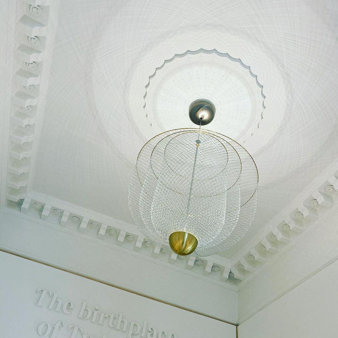 Terielissa lampadario Meshmatics Radiant Wirework