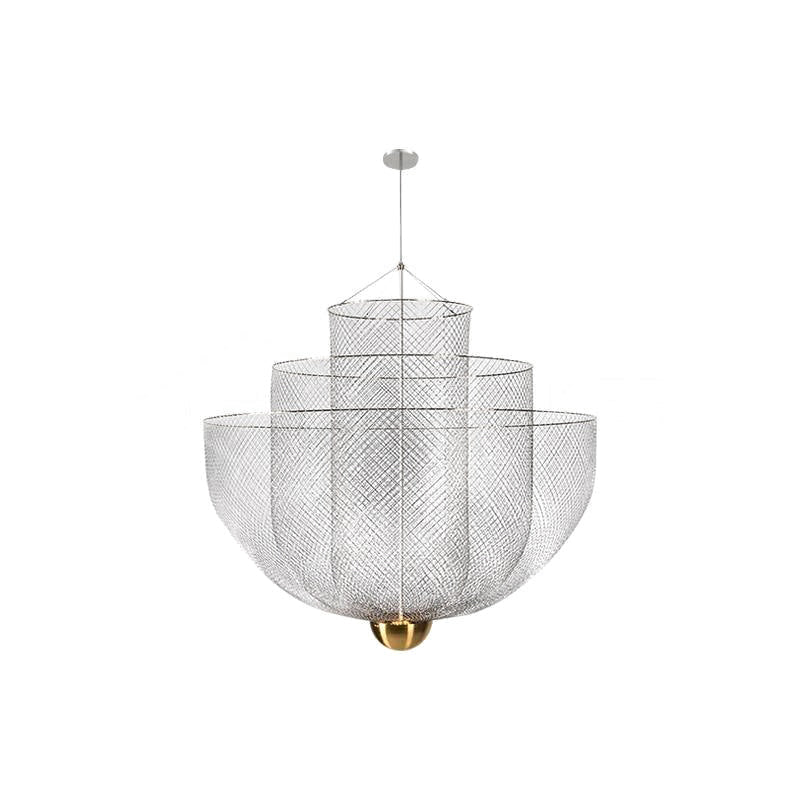 Terielissa lampadario Meshmatics Radiant Wirework