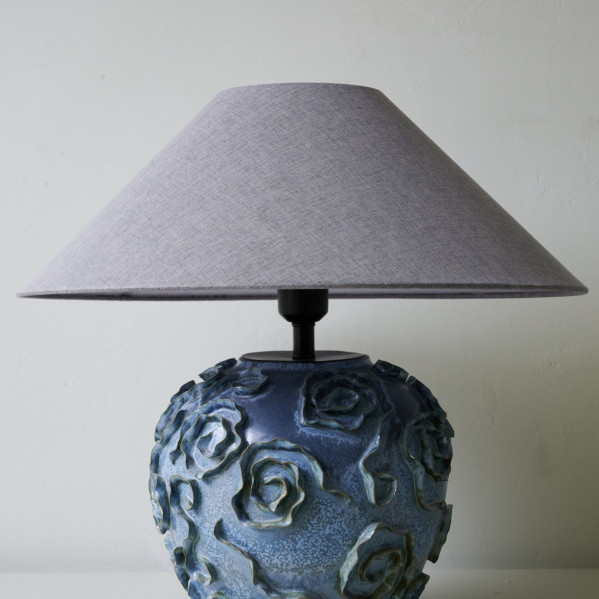 Brian lampada da tavolo vintage in Ceramica