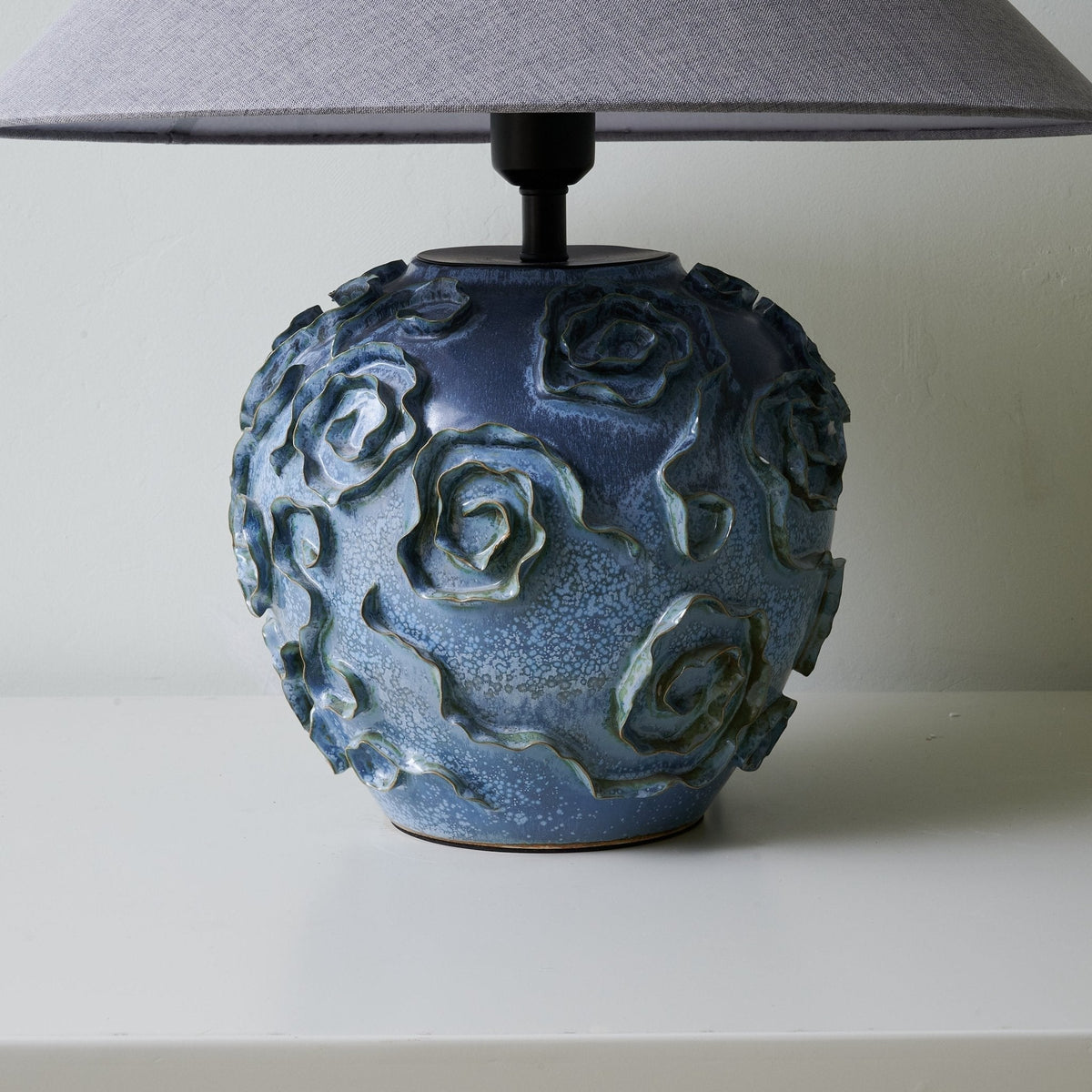 Brian lampada da tavolo vintage in Ceramica
