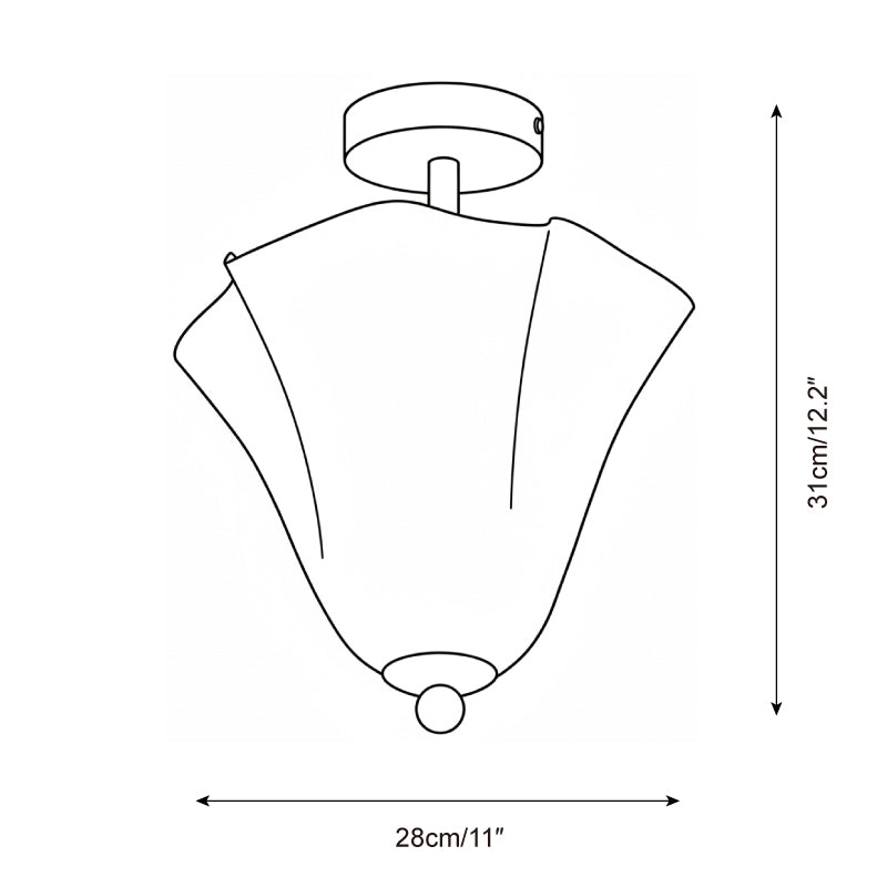 Calalise lampada da soffitto