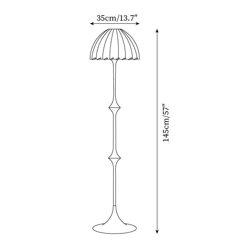 Genomia lampada da terra
