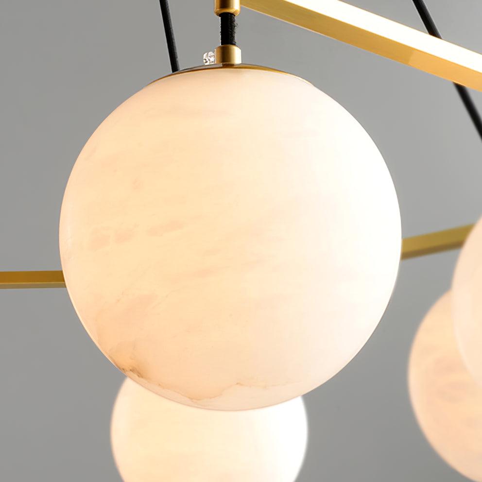 Eirarira alabastro lampadario