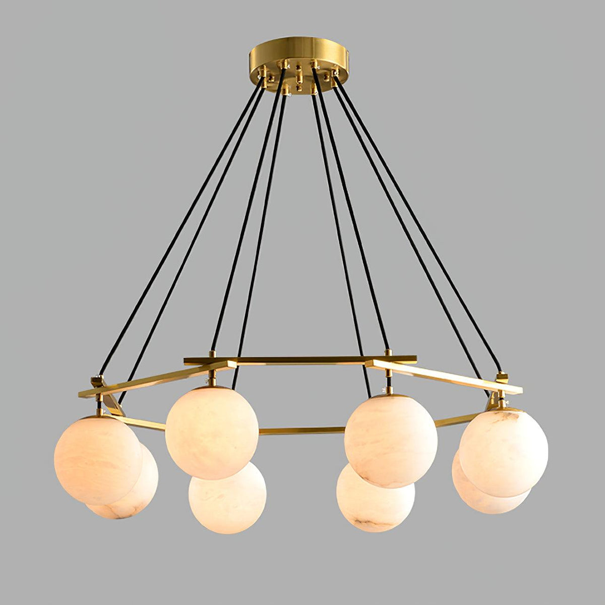 Eirarira alabastro lampadario