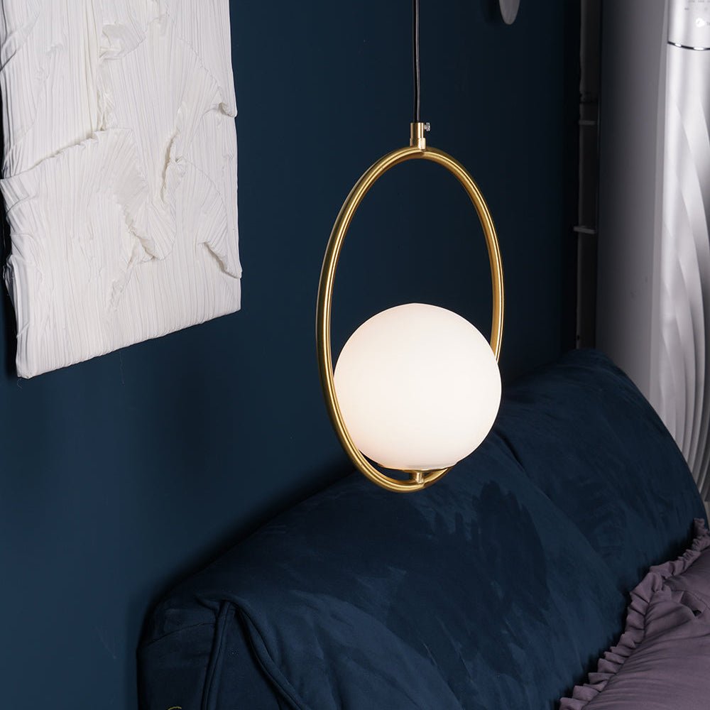 Valcendre lampada a sospensione in ottone