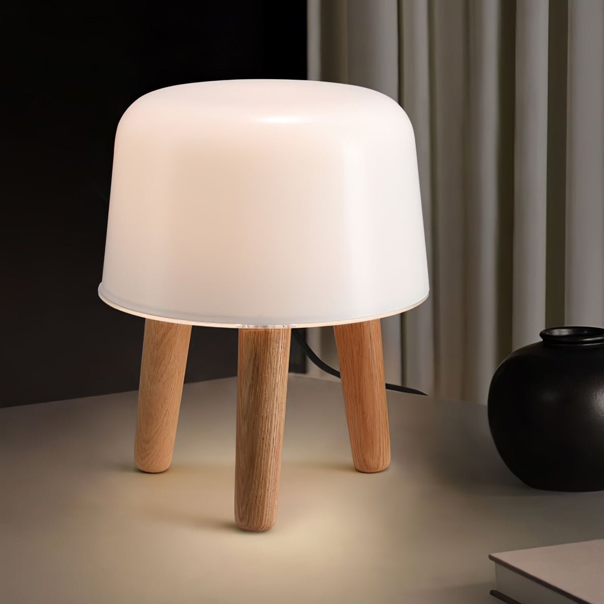 GlowPod lampada da tavolo in legno da tavolo