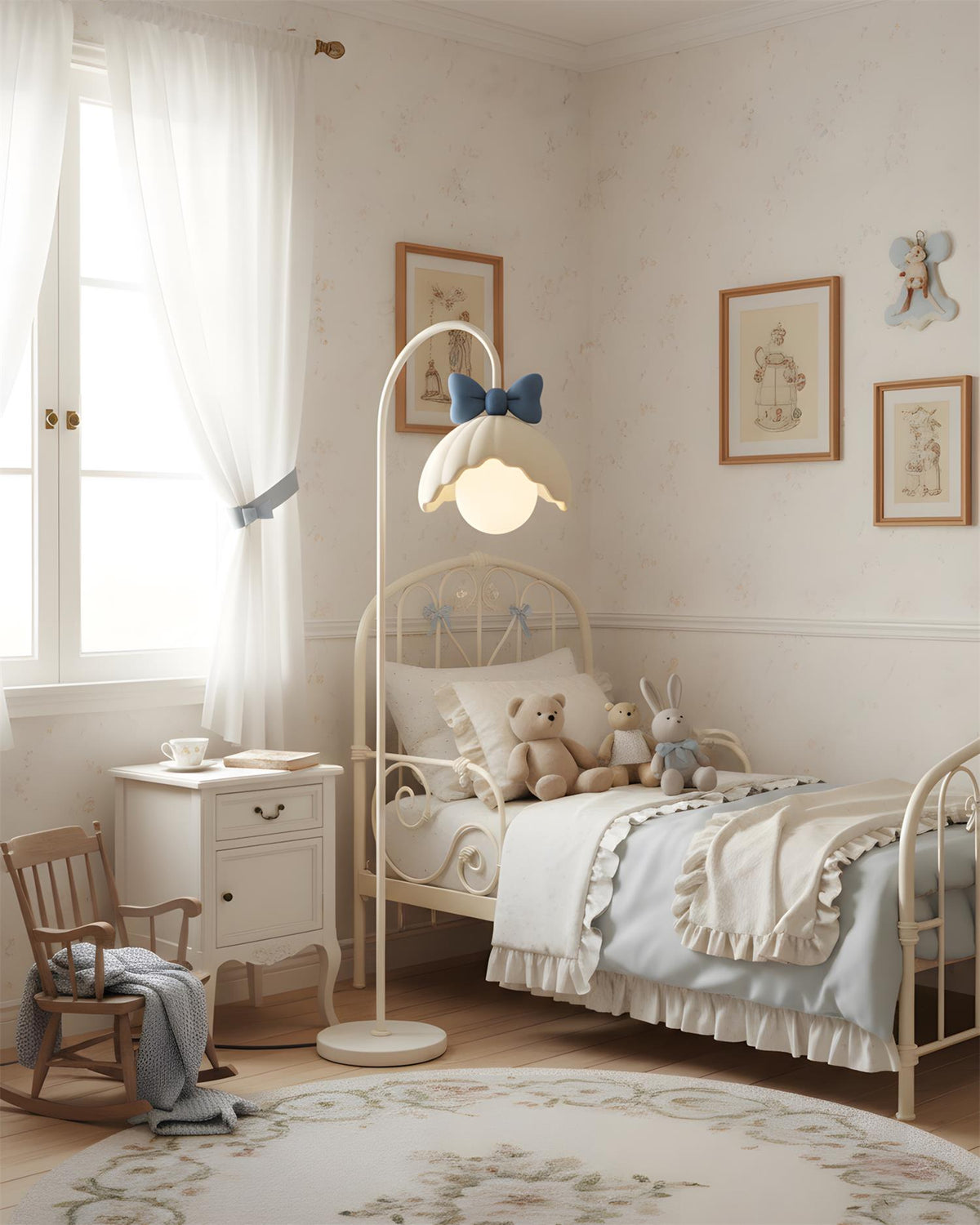 Mademoiselle lampada da terra