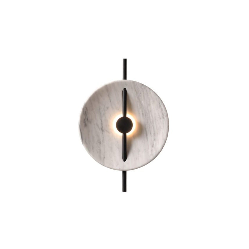 Nerarira lampada da parete in marmo