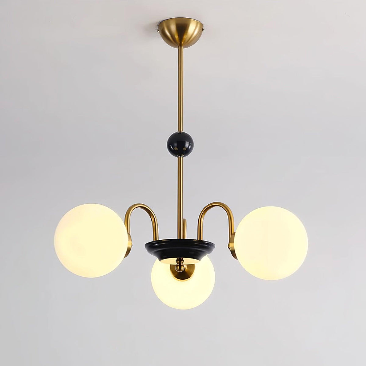 Lampadario Bracci Curvi Ombrelloni Sferici Stile moderno Retro sala da pranzo | Relic Pieces