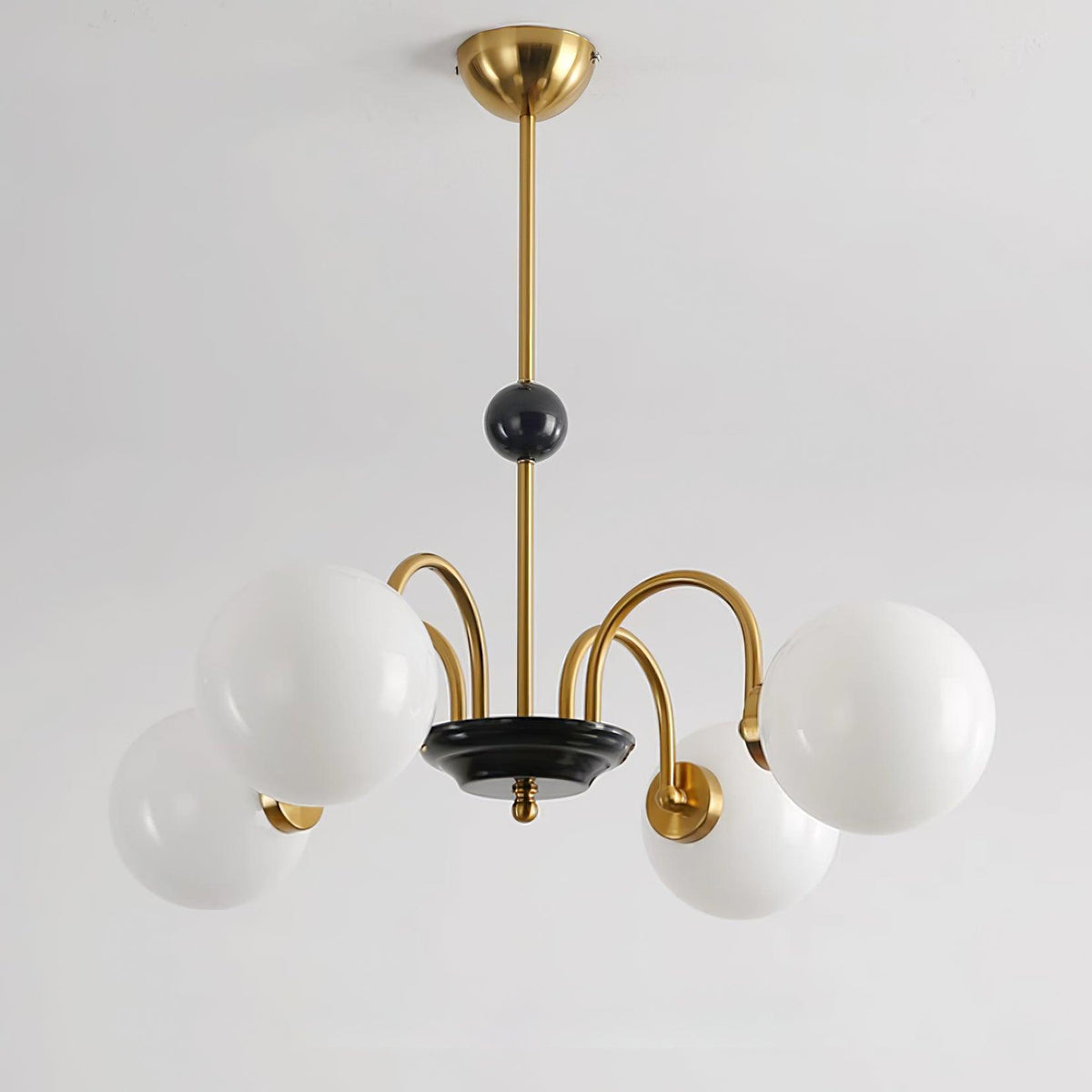 Lampadario Bracci Curvi Ombrelloni Sferici Stile moderno Retro sala da pranzo | Relic Pieces