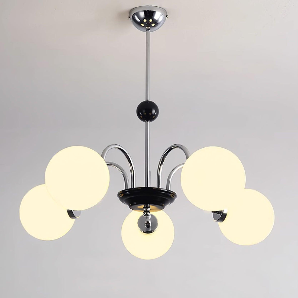 Lampadario Bracci Curvi Ombrelloni Sferici Stile moderno Retro sala da pranzo | Relic Pieces