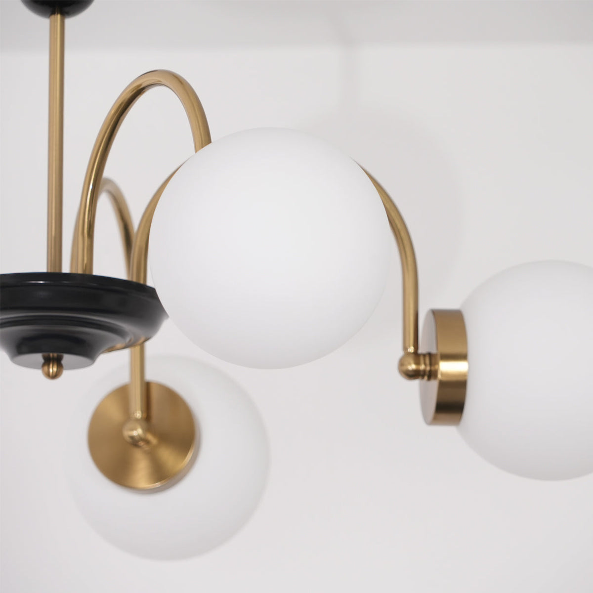 Lampadario Bracci Curvi Ombrelloni Sferici Stile moderno Retro sala da pranzo | Relic Pieces