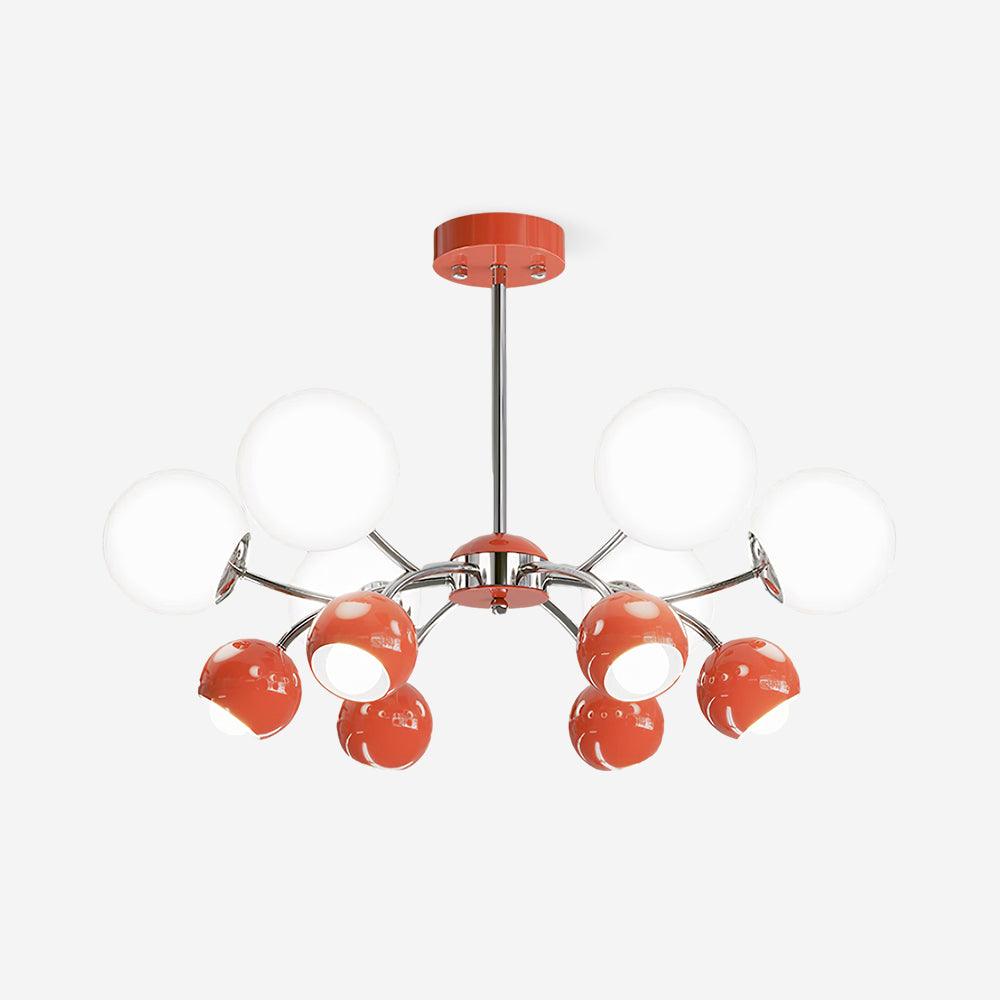 Eloria lampadario vetro Cupola Petalo minimalista Ambientale