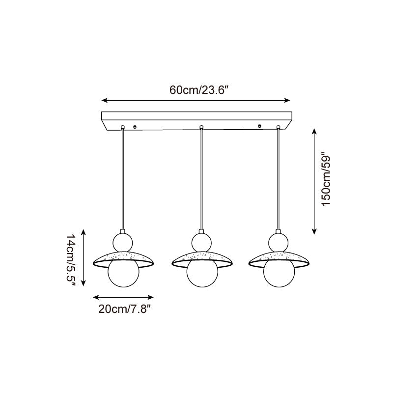 Lumivena lampada a sospensione