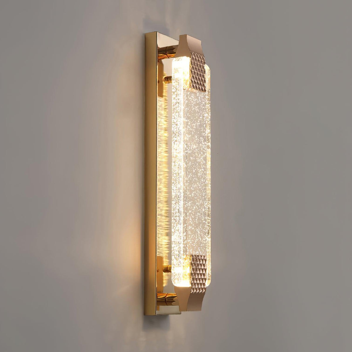 Tevan lampada da parete in cristallo Glam