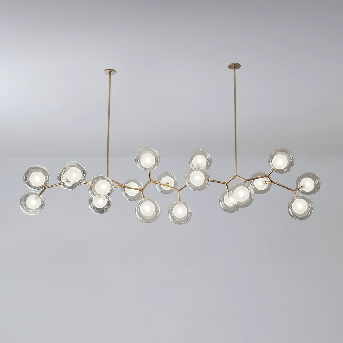 Ivexin Branch lampada a sospensione in ottone