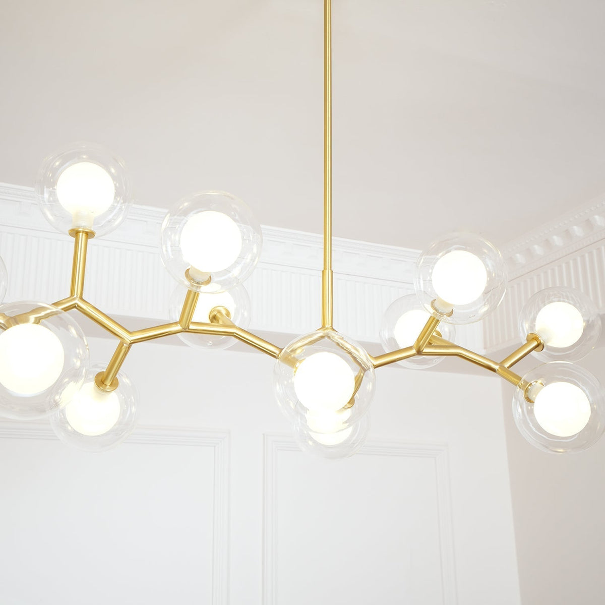 Ivexin Branch lampada a sospensione in ottone
