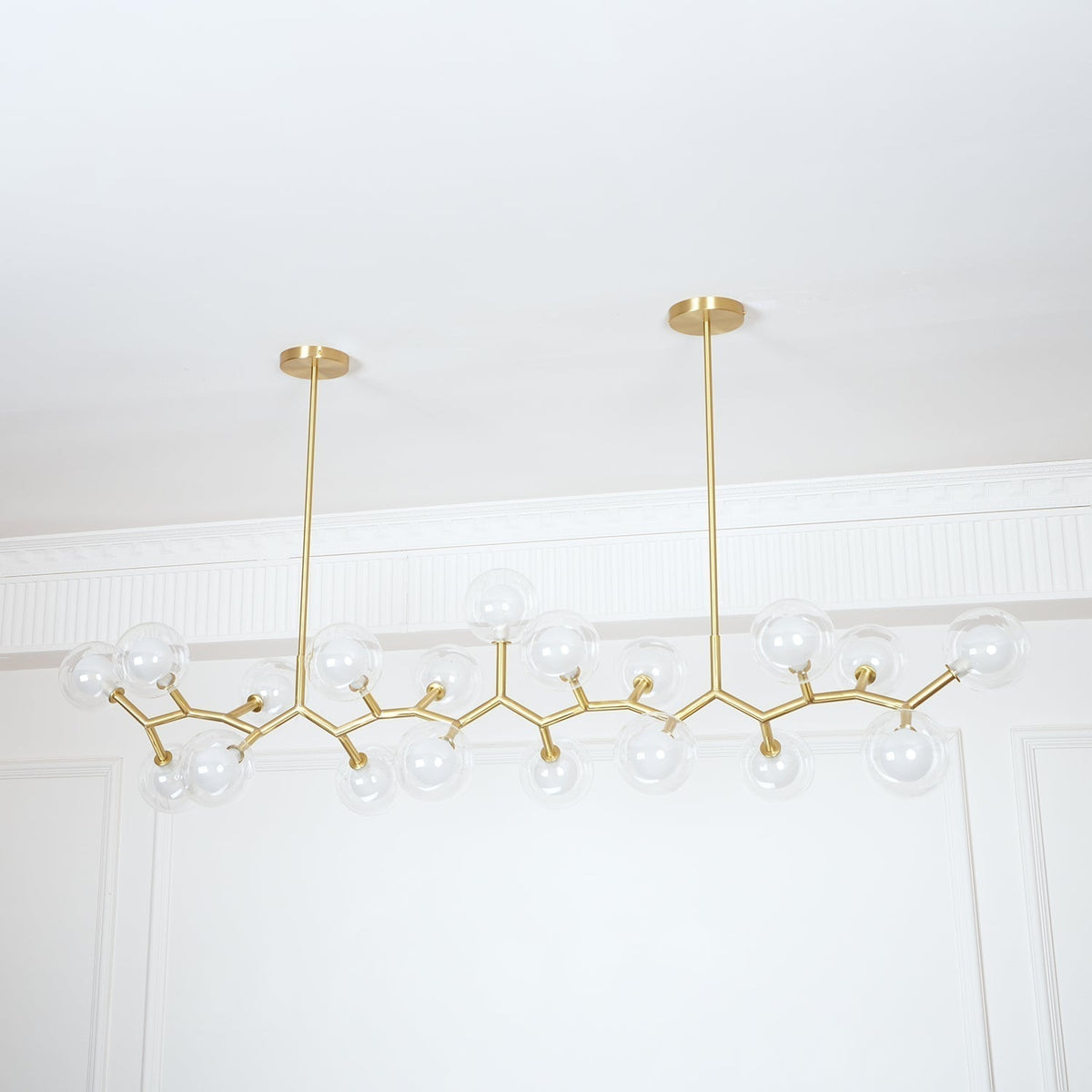 Ivexin Branch lampada a sospensione in ottone