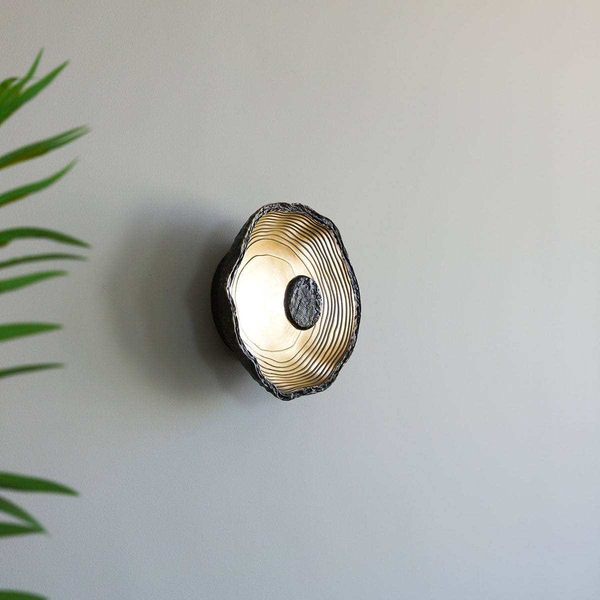 Aurevra lampada da parete nera