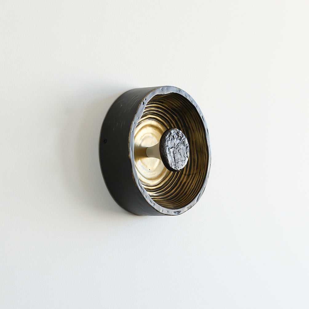 Aurevra lampada da parete nera