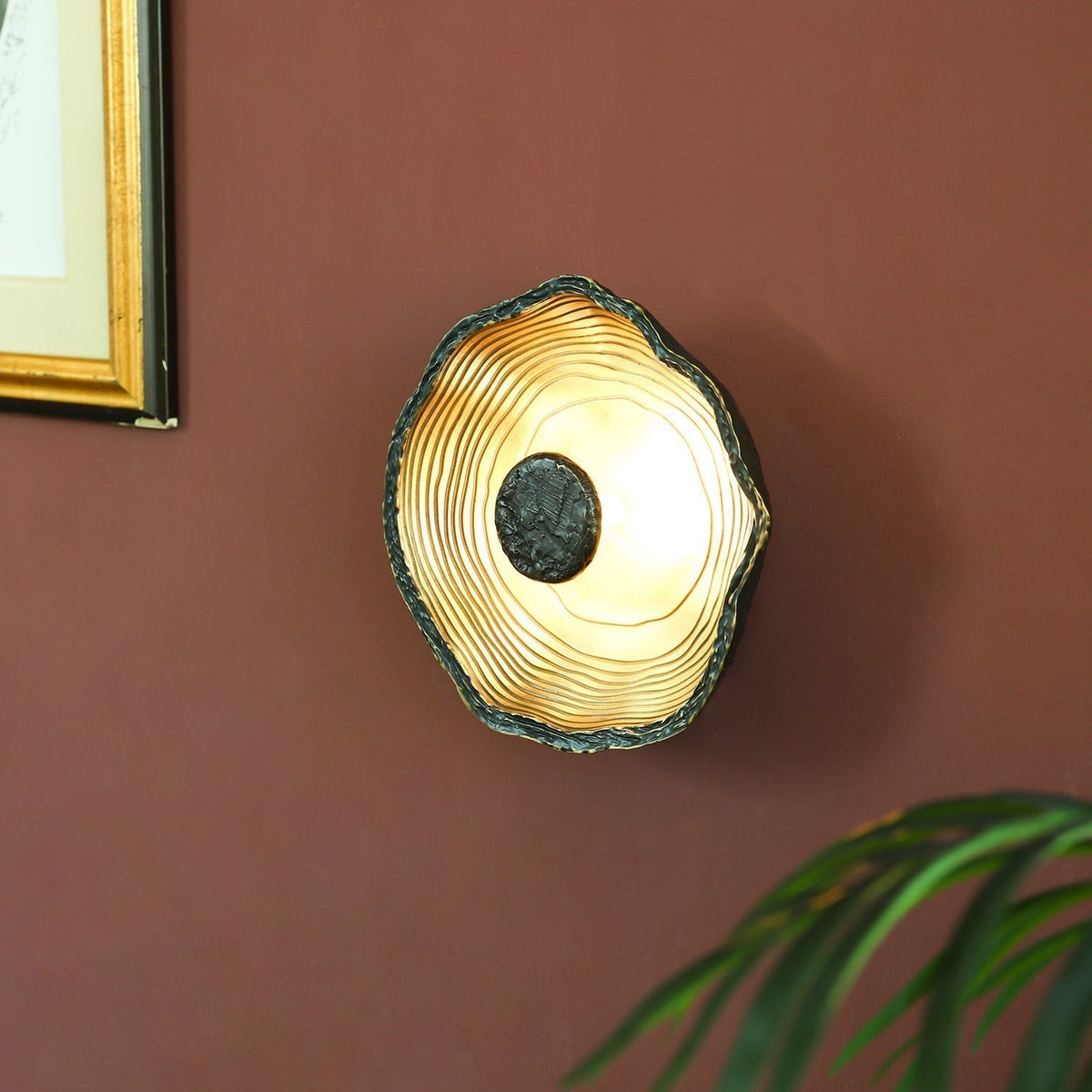 Aurevra lampada da parete nera