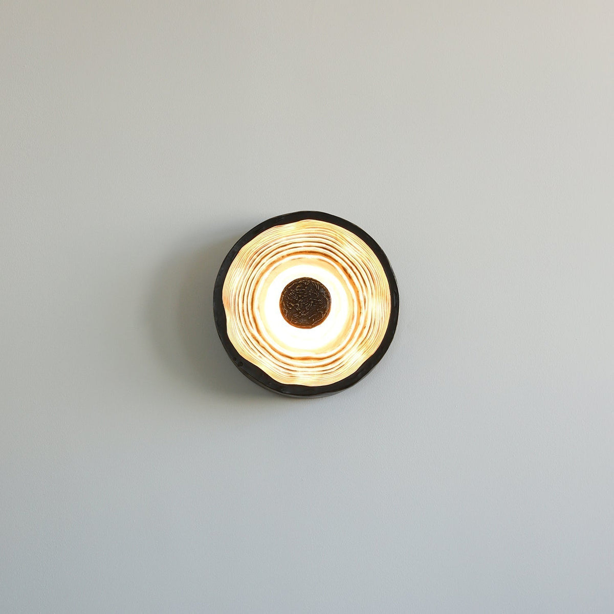 Aurevra lampada da parete nera