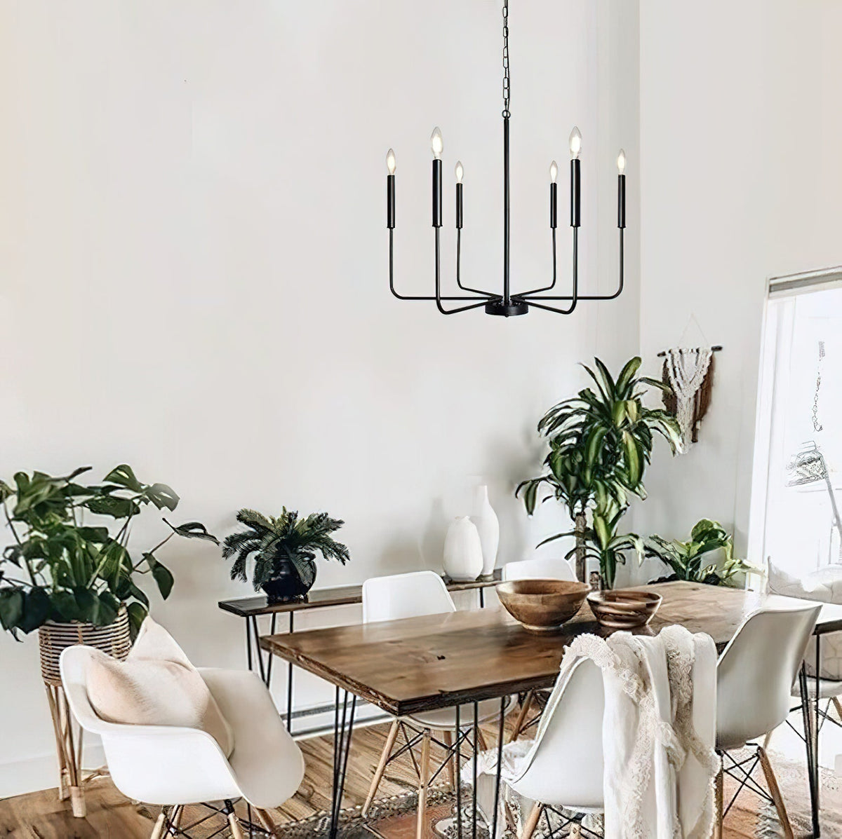 Luminora lampadario Bracci in Stile Candela moderno