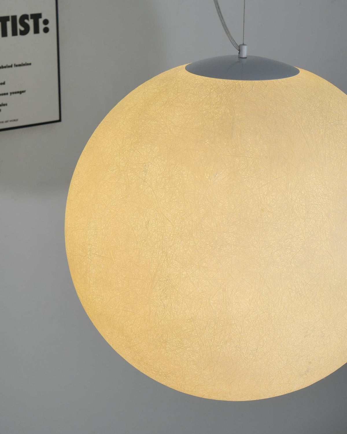 Miralaine lampada a sospensione a Forma di Luna per soggiorno